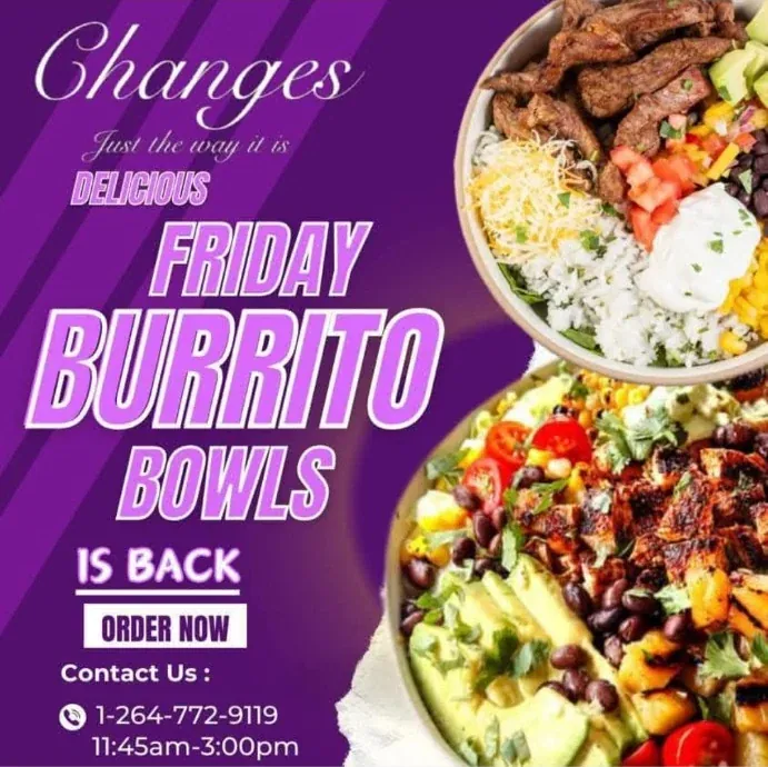 Changes weekly special