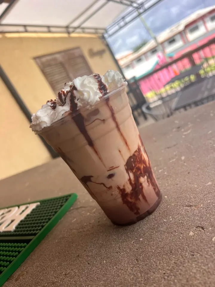 Mocha iced coffee
